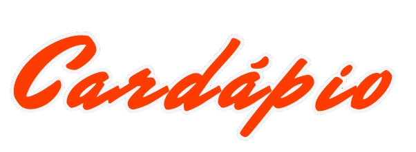 Cardapio título