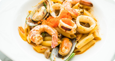 Penne Frutos do Mar